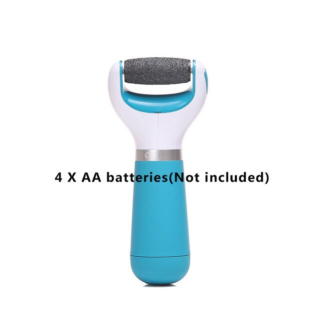Smerigliatrice per piedi lima per tallone rettifica esfoliante Pedicure macchina piedi ricarica USB callo elettrico rimozione pedicure strumento per la cura dei piedi: batteria blu