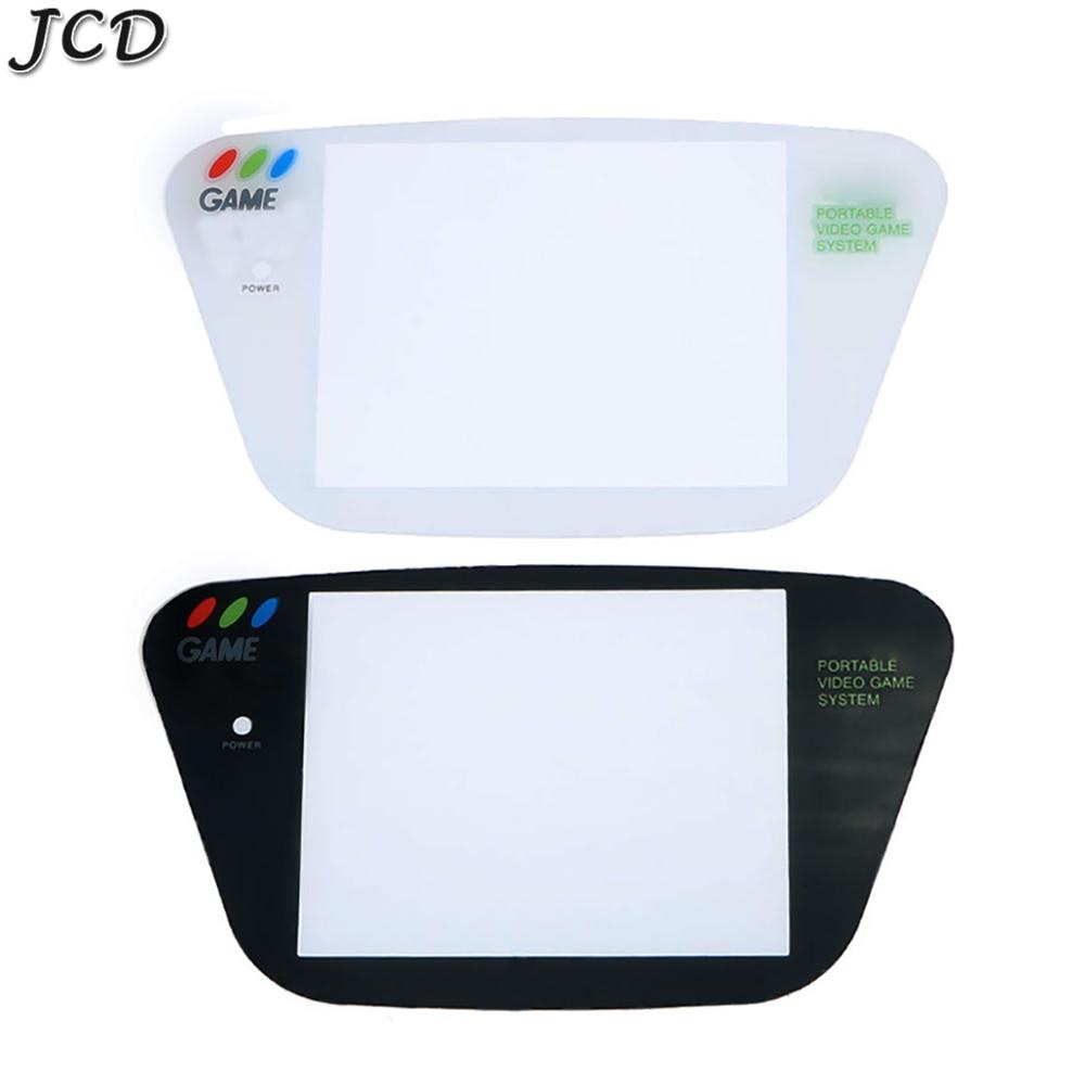 Jcd Wit Zwart Plastic & Glas Materiaal Beschermende Screen Cover Lens Vervanging Voor Sega Game Gear Gg Lens Protector