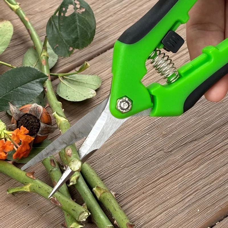 1/3Stck Gartenarbeit Beschneiden Schere Garten Schere Hand Prun Multi-verwenden Prun Scher Trauben Obst Baum wählen Topf pflücken Schere Werkzeug