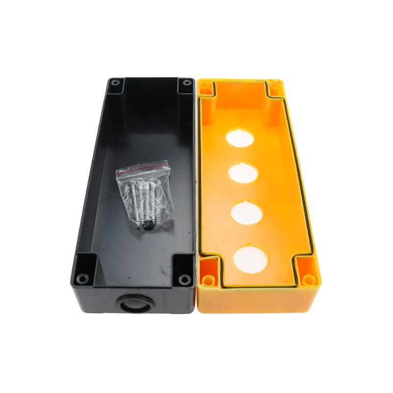 4 hole button box control box 22mm bx4-22 emergency stop button box button box.