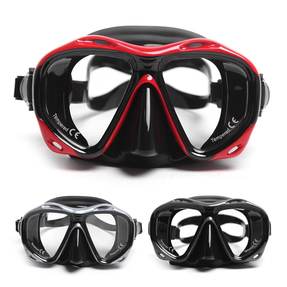 Professionele Siliconen Gear Scuba Duikbril Snorkel Volwassenen Anti-Fog Uv Waterdichte Zwemmen/Dive Bril Mannen Vrouwen bril