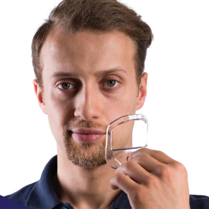 5 Teile/satz Bart-Styling Werkzeuge für Männer Ziegenbart Gestaltung Vorlage Bart Rasieren Gesicht Pflege Modellierung Werkzeug für Mann