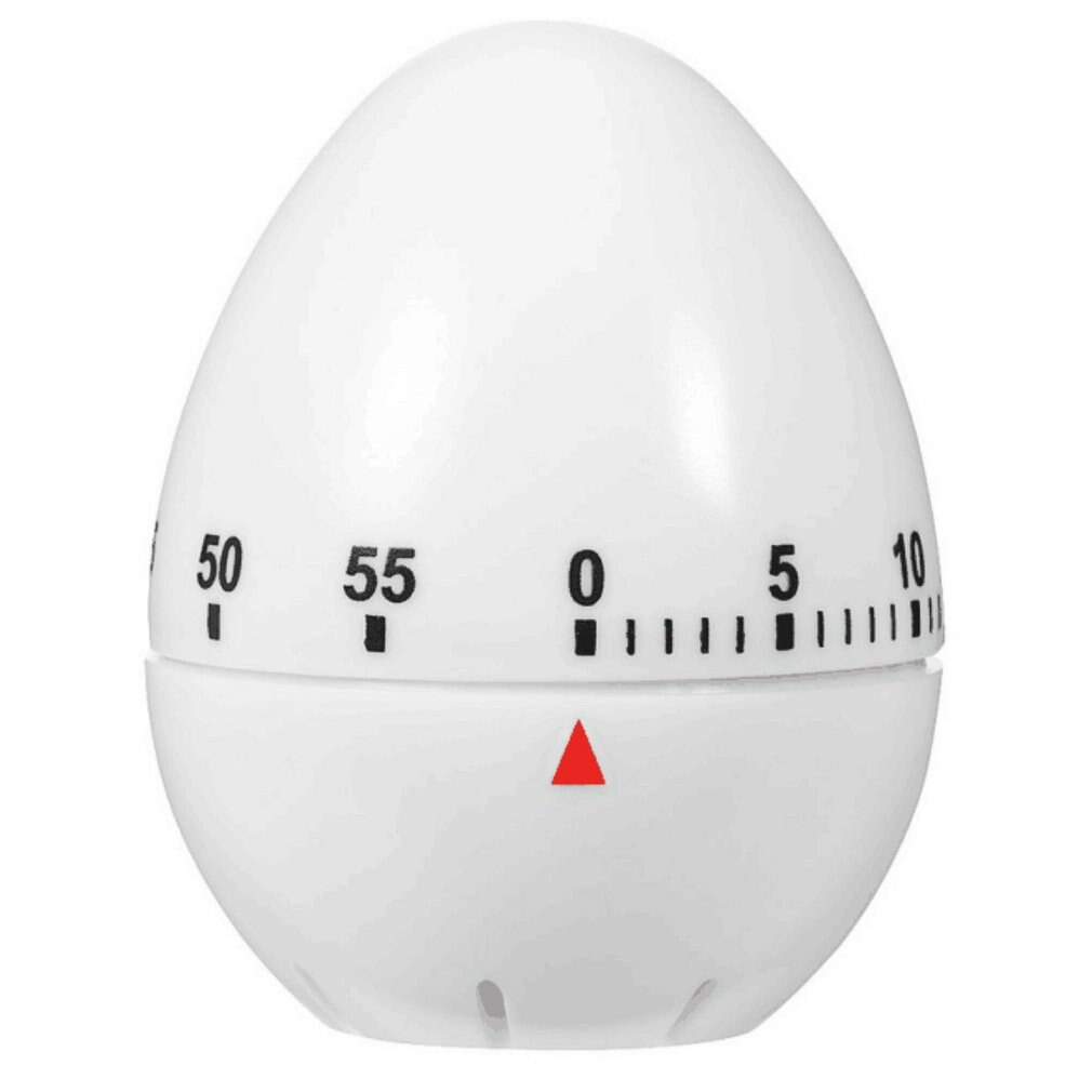 Egg Timers Shape 60 Minute Timer Easy Operate Kitchen Timer Cooking Baking Helper Kitchen Tools Home Decoration: Default Title