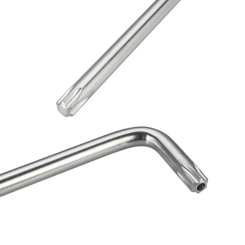 Juego de 9 Uds de destornillador de doble punta tipo L, llave Allen, bola plana hexagonal, cabeza de estrella Torx, juego de llaves, herramientas de mano