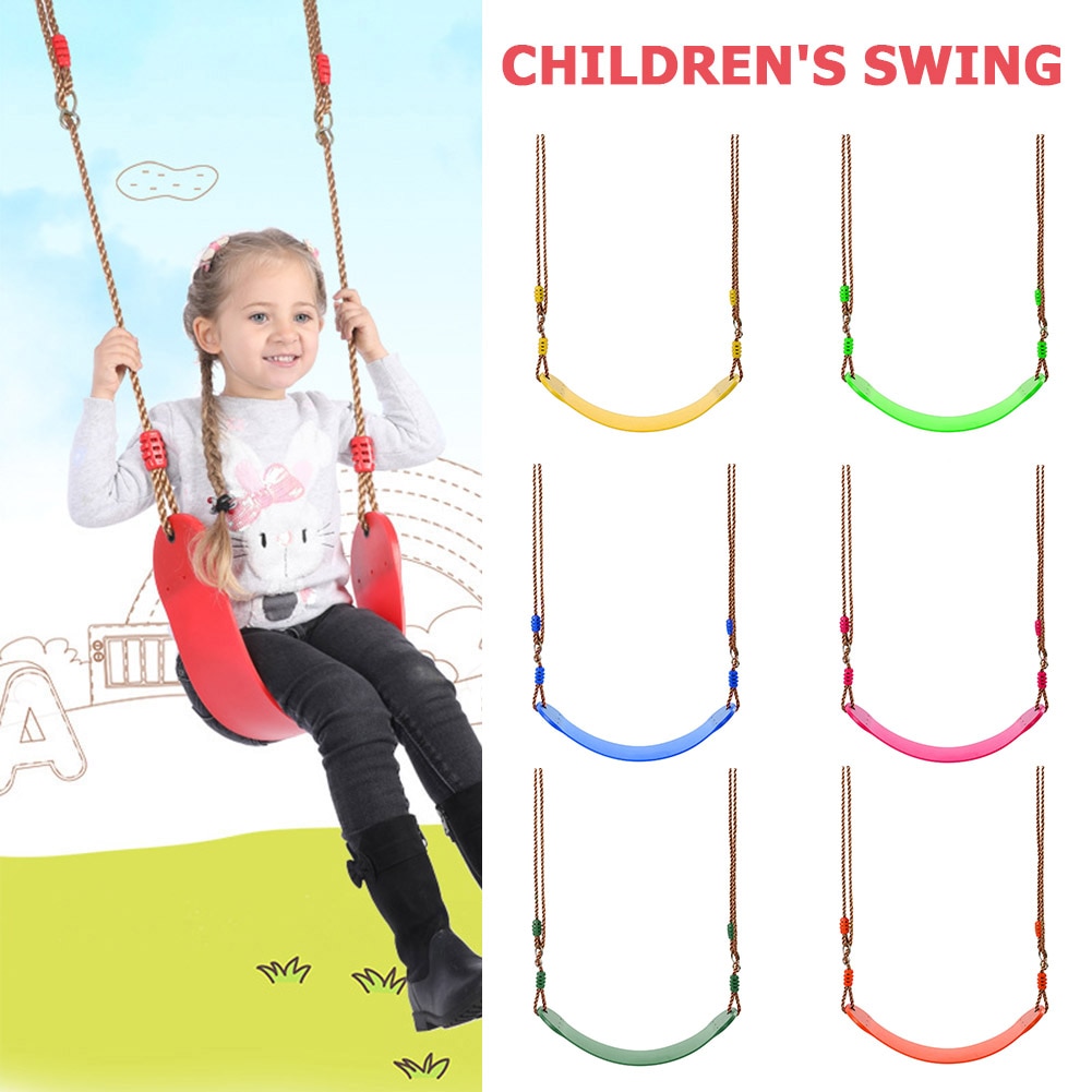 Per bambini per Bambini Altalena U-a forma di Hanging Sedia Piccolo Oscillante A Dondolo Amaca All'aperto Parco Giochi Altalena Accessori