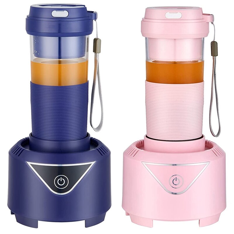 Electronic Cooling Personal Blender,Smoothies Juicer, Rechargeable Mini Size Cooling Blender,for Home Office Travel