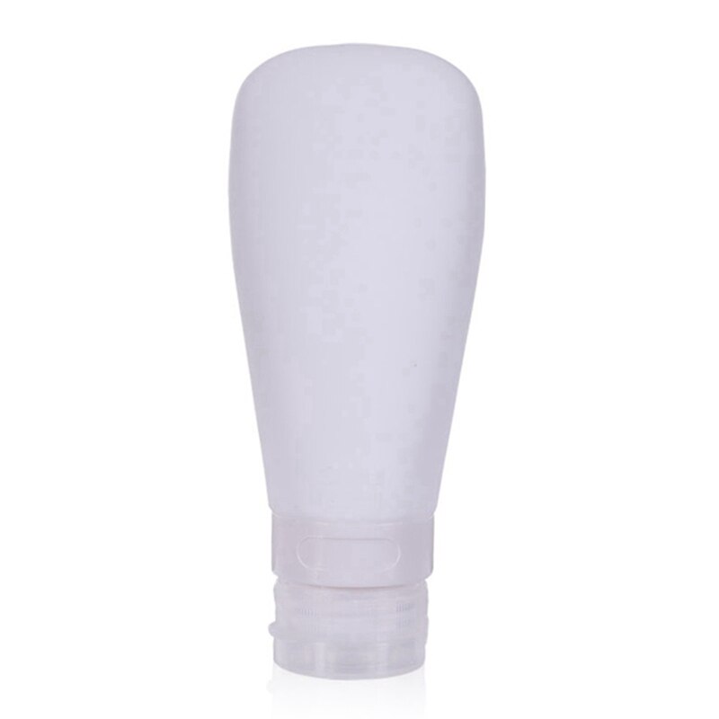 1 stk 60ml 90ml genopfyldelig silikone flaske rejse shampoo flaske lotion rejse pakning presse flasker bærbar kosmetik beholder