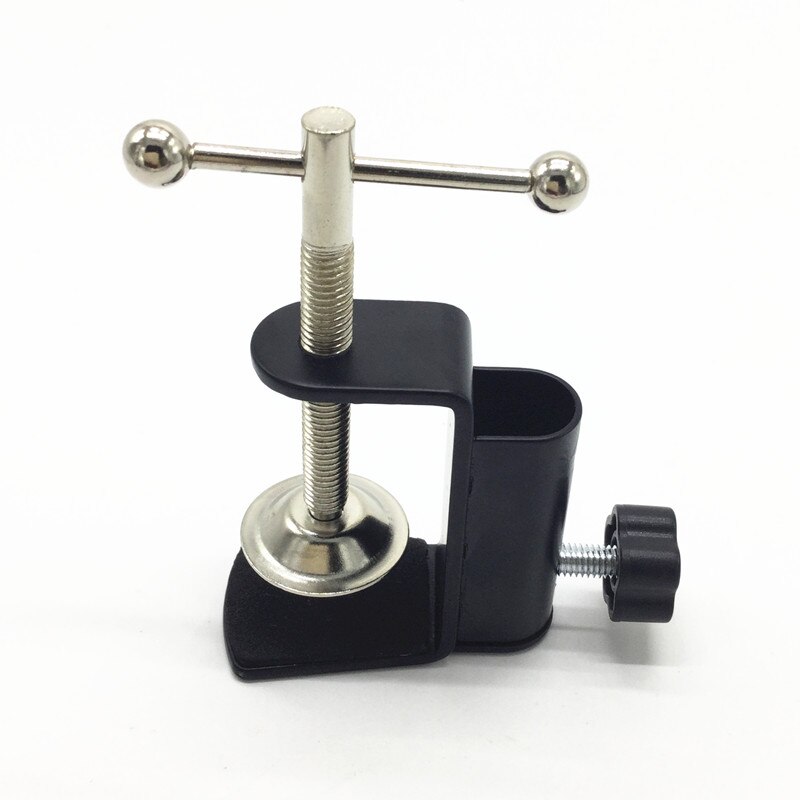 Aluminum Alloy Cantilever Bracket Clamp with 12MM Hole Diameter and Non-slip Mat for Mic Stand