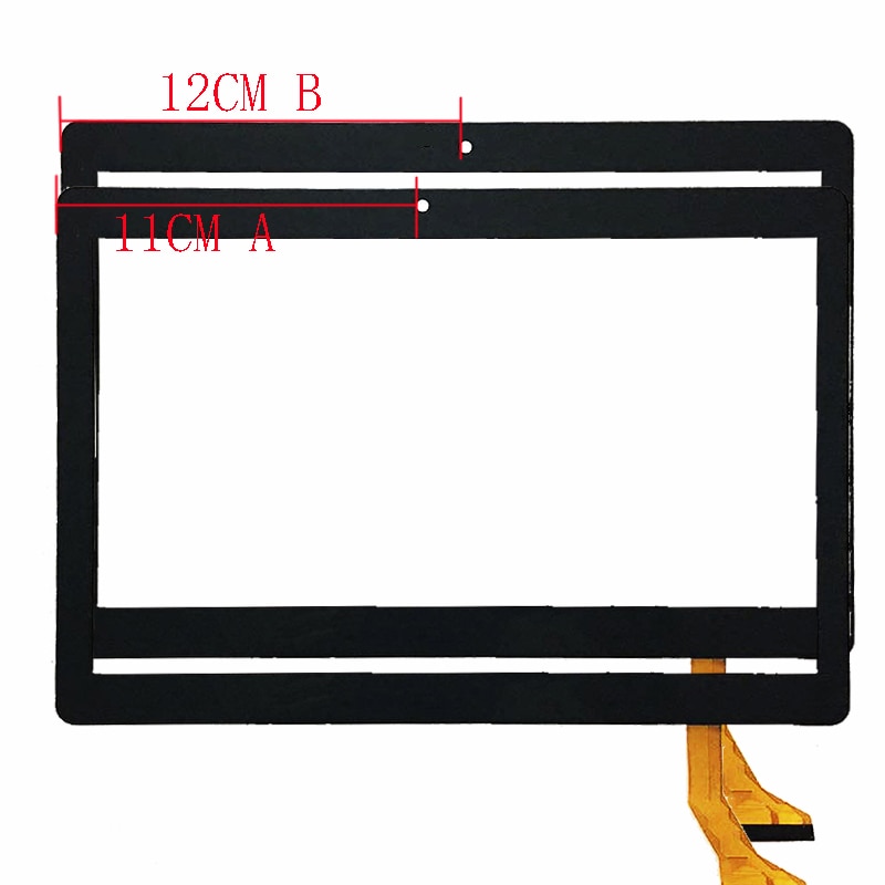 Nova tela de toque 10.1 "yotopt k107 tablet painel toque digitador vidro para yotopt k107