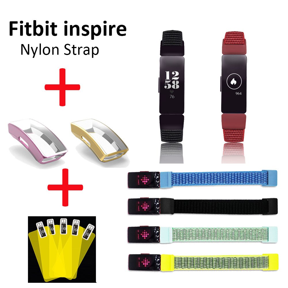 Watch Strap For Fitbit inspire HR Bracelet wristband for fitbit Inspire hr nylon strap breathable Smart wearable Accessories