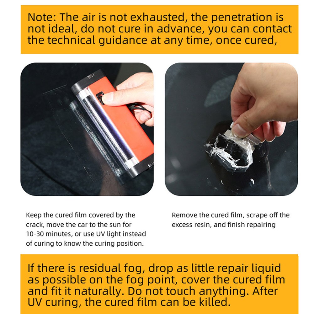 Restore Tool Crack Repairing Automotive Car Windshield Repair Kit Universal Glue DIY Fluid Quick Glass Corrector