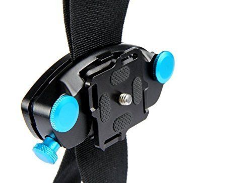 Taille araignée ceinture Holster 1/4 "vis rapide sangle boucle Surface polie terne