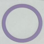 4PCS for Magsafe Wireless Charger Sticker for IPhone 13 12 Pro Max Mini Phone Metal Magnetic Macsafe Fast Charging Ring Holder: Purple