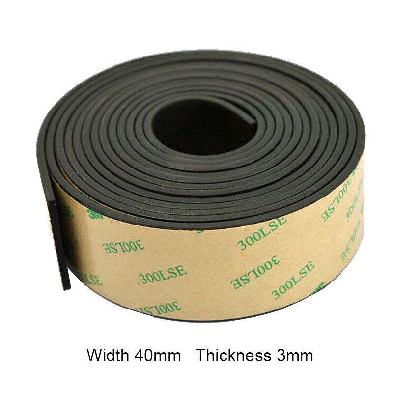 3 metri sigillante per vetri auto tetto apribile in gomma finestra triangolare strisce sigillate guarnizione per parabrezza anteriore veicolo auto: 40mm