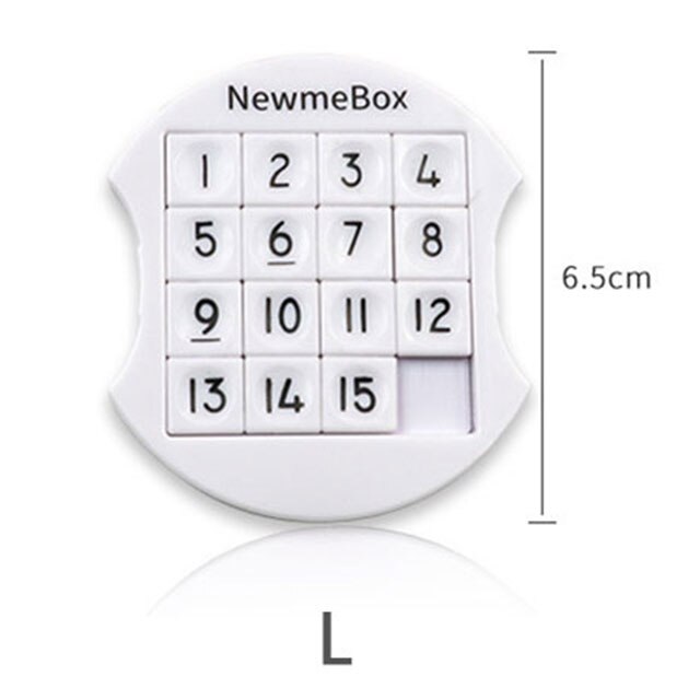 Nbx multifunktionelt elektronisk ur og iq puslespil plastik hjerne teaser puslespil numre til childr newmebox tilbehør: Antal puslespil l