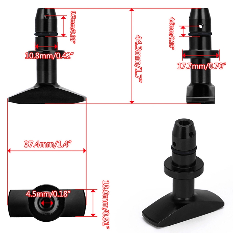 Auto Billet Aluminum Car Oil Dipstick Pull Handle Engine For GT V8 GT500 99-11