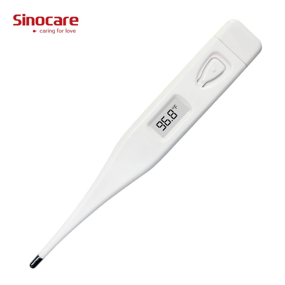 Termómetro Sinocare para fiebre, termómetro corporal Digital Basal Oral, axila o Rectal pantalla LCD electrónica