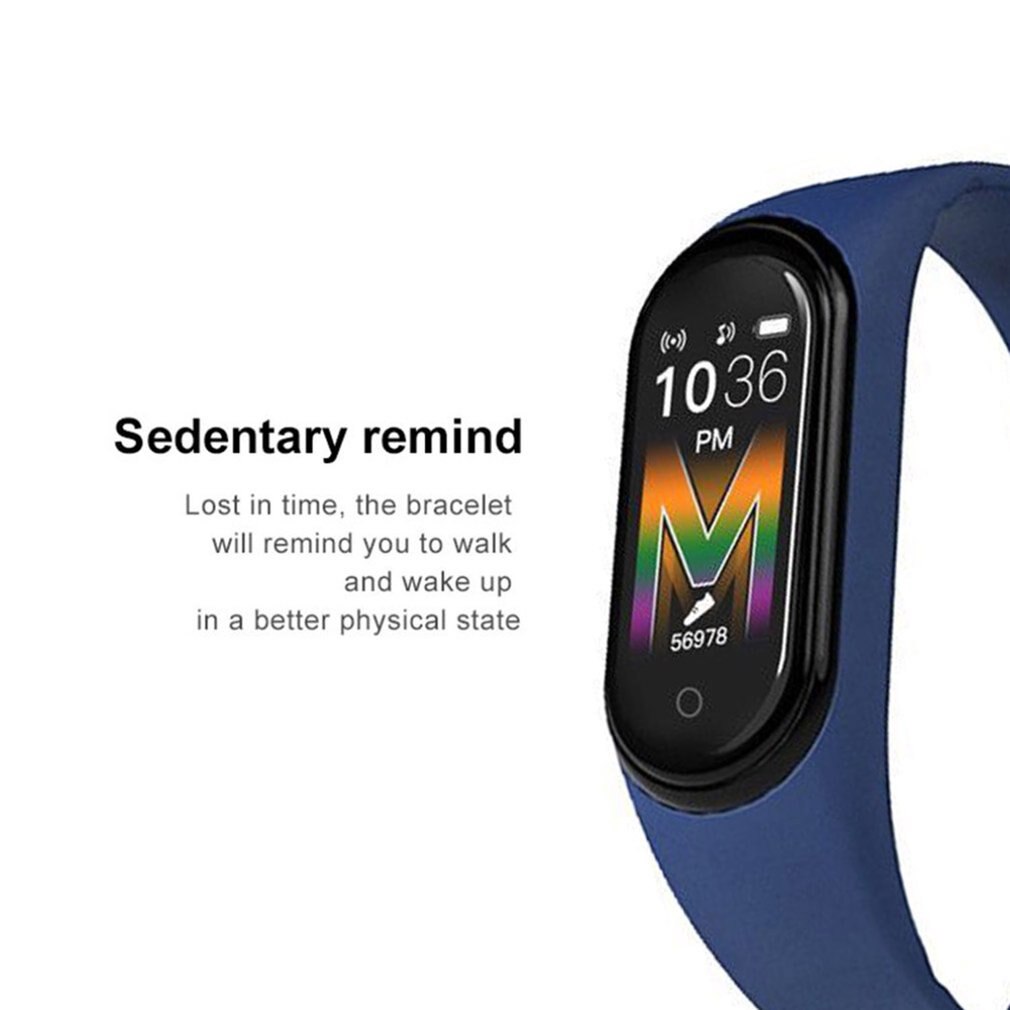Smartwatch M5 - OLED Display - Heart Rate & Blood Pressure Monitor - Activity Tracker - Unisex Adult