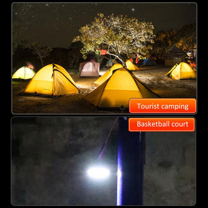1Pcs Charging LED Super Bright Rechargeable Mobile Emergency Night Light Waterproof Bulb Outdoor Market Lights
