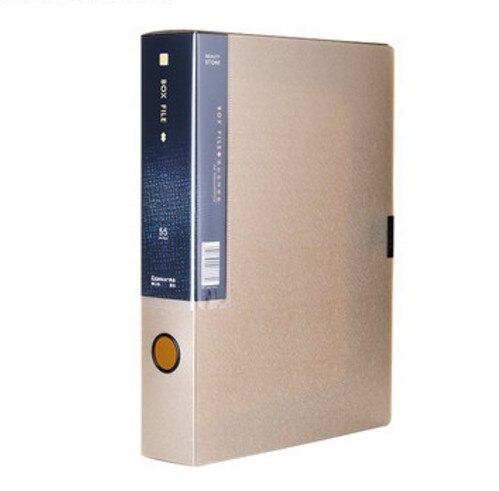 Mirui A4 Praktische Plastic Bestand Doos Informatie Dozen Document Bestanden Opbergdoos Gevallen Papier Organisator Kantoorbenodigdheden: D