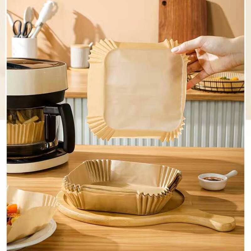 YUENPUN 80 Pcs 16/7/8/9 Inch Aluminum Round Foil Trays, 4 Sizes Foil Plate Cake Dishes, Air Fryer Round Flan Case for Cake, Air Fryer and Cooking