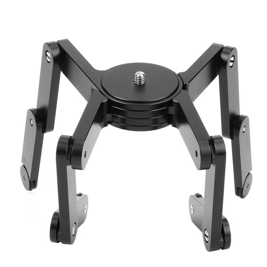 All Metal Foldable Increasing Distance Slide Rail Bracket Camera Low Shot Leg Stand