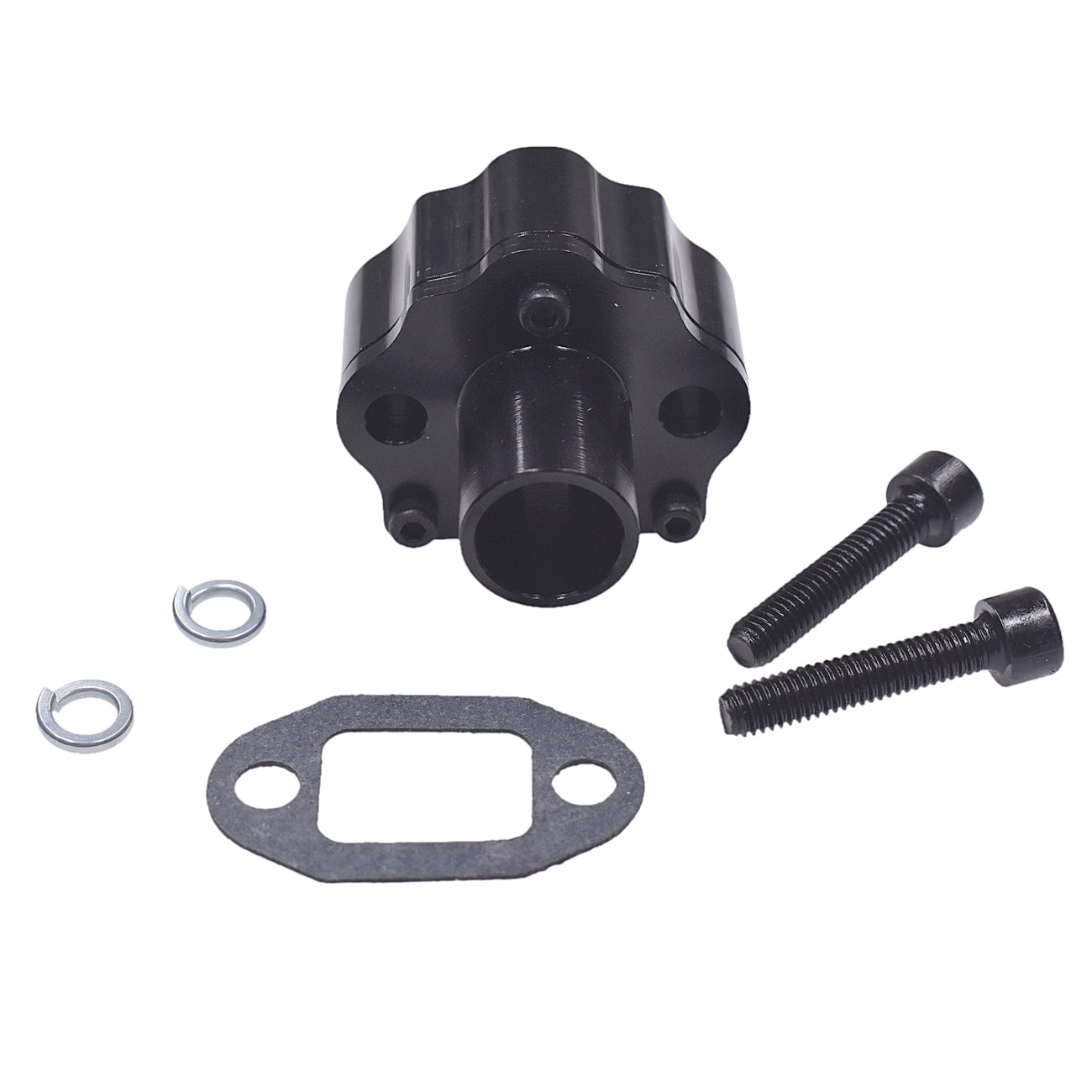 Black 32mm Reed Valve Air Manifold Intake For 60cc... – Grandado