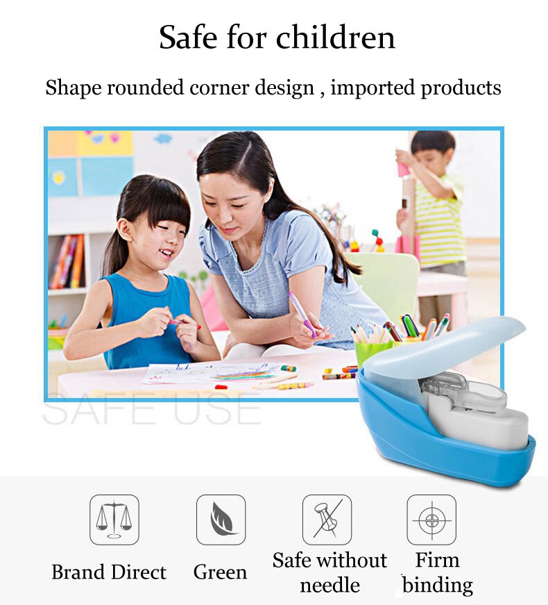 Stapleless stapler Needleless stapler Stapleless labor-saving stapler