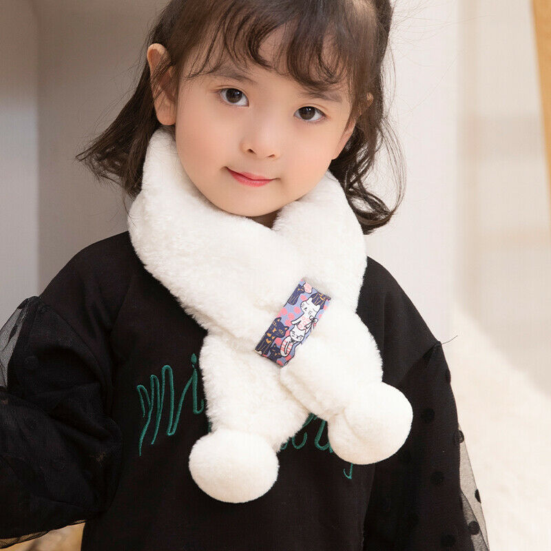 Children Kids Boy Girl Scarf Warm Winter Soft Shawl Scarves Neckerchief Wraps: C