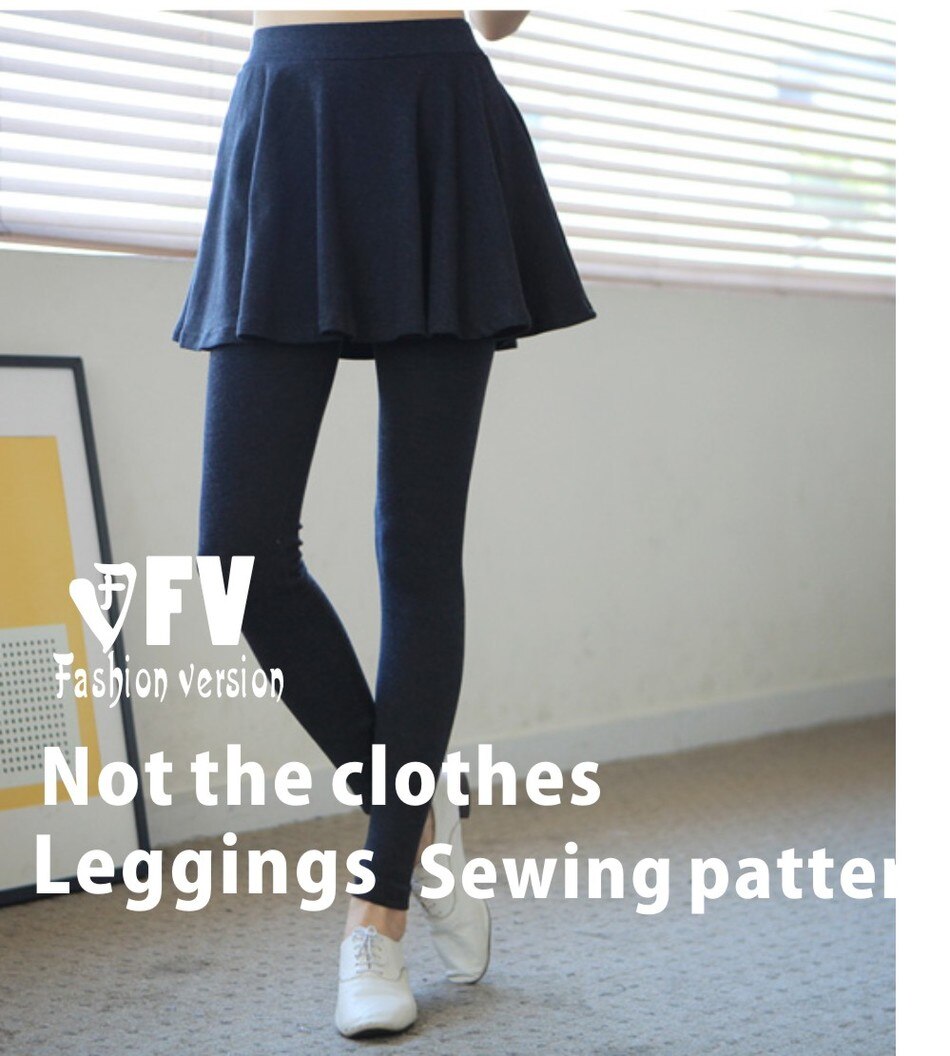 Leggings sewing pattern The trousers pattern(Not the pants) BCK-12