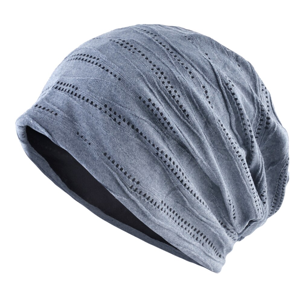 Ademend Mutsen Gebreide Mesh Hoed Lente Zomer Dunne Skullies Beaneis Vrouwen Mannen Outdoor Casual Effen Kleur Bonnet Caps Gorras: Blue