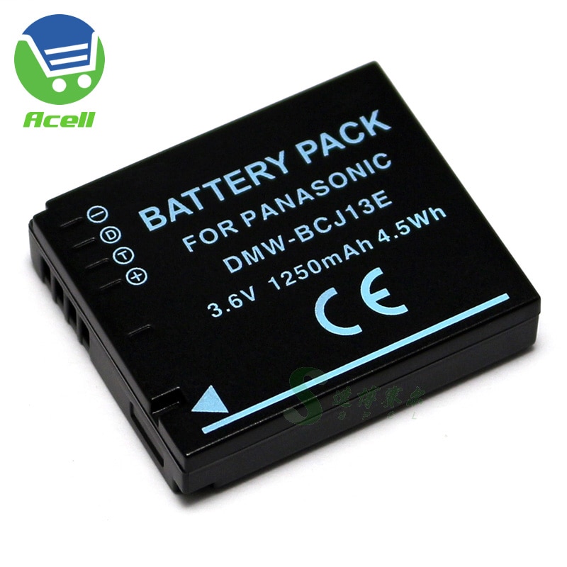 DMW-BCJ13E Battery for Panasonic DMC-LX5 DMC-LX7 DMC-LX5GK DMC-LX7GK Camera Replace DMW-BCJ13PP