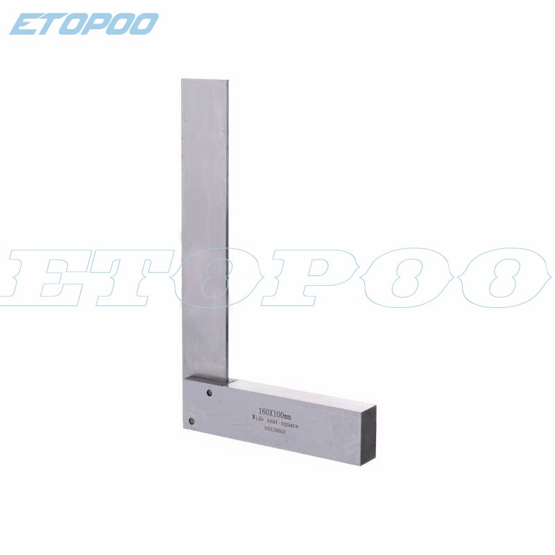 90 Degree Right Angle Engineer Set Precision Ground Steel Hardened Angle Ruler Measurement Tool
