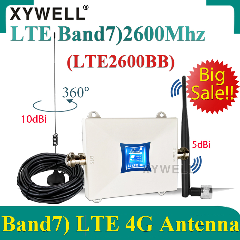 Versterker 4G 2600Mhz Fdd Lte Band7 4G Signaal Booster 4G Cellulaire Repeater 4G Data Repeater lte 2600 4G Mobiel Netwerk Booster: LTE2600BB