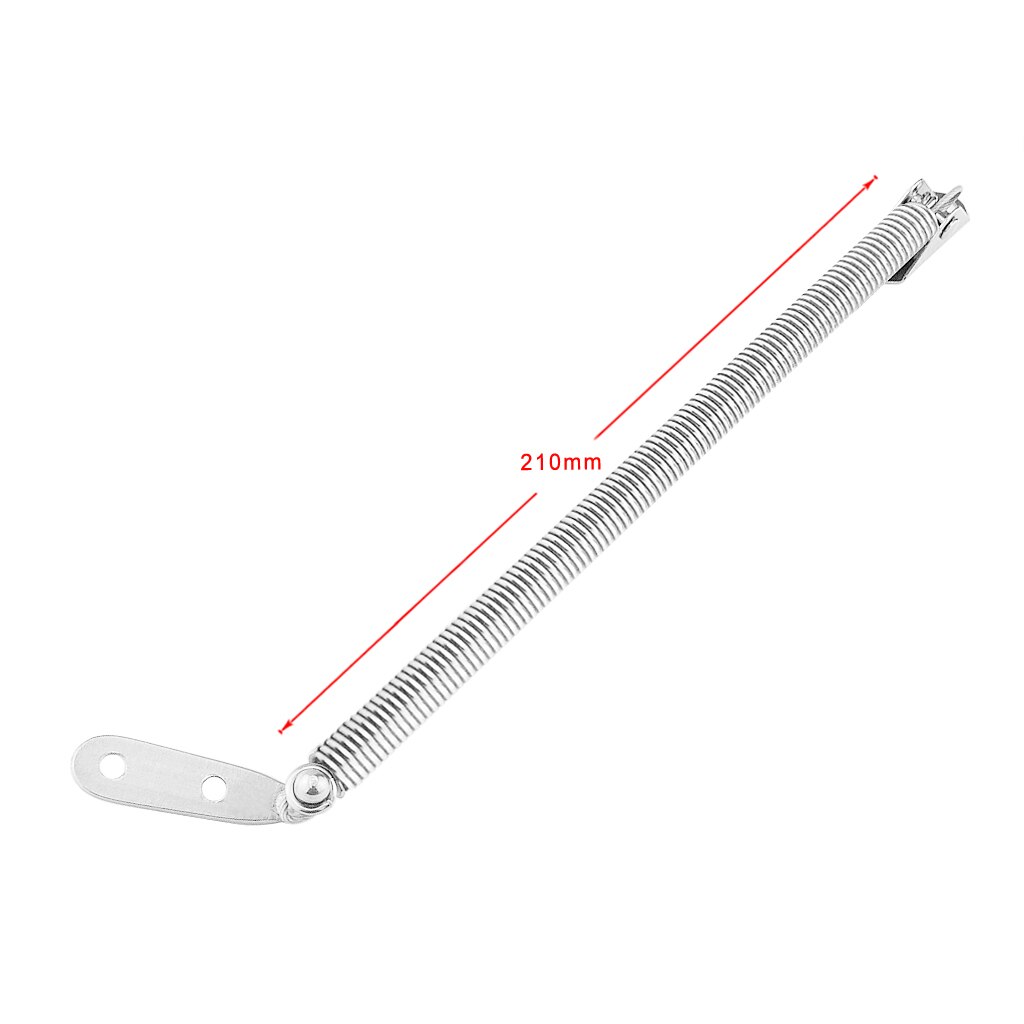 210mm Silver Stainless Steel Hatch Spring Set Window Adjuster for Boat