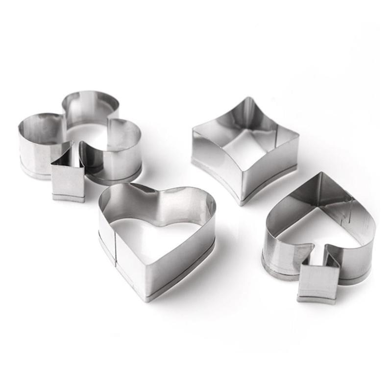 4-26pcs Stainless Steel Cookie Cutter Set Biscuit Cookie Mold Christmas Pastry Cutters Slicers kitchen Baking Tools