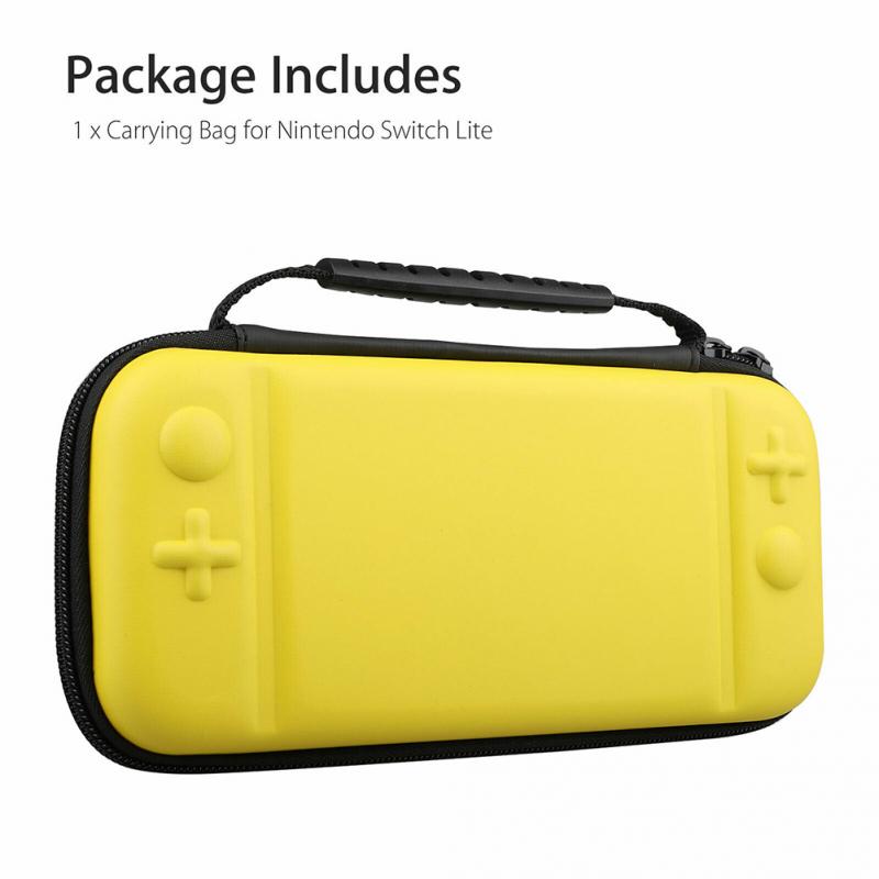 Schutzhülle Handheld Kratzfest Große Kapazität Spiel Maschine Travel Pouch Shell Tragetasche Für Schalter Lite Platzsparende