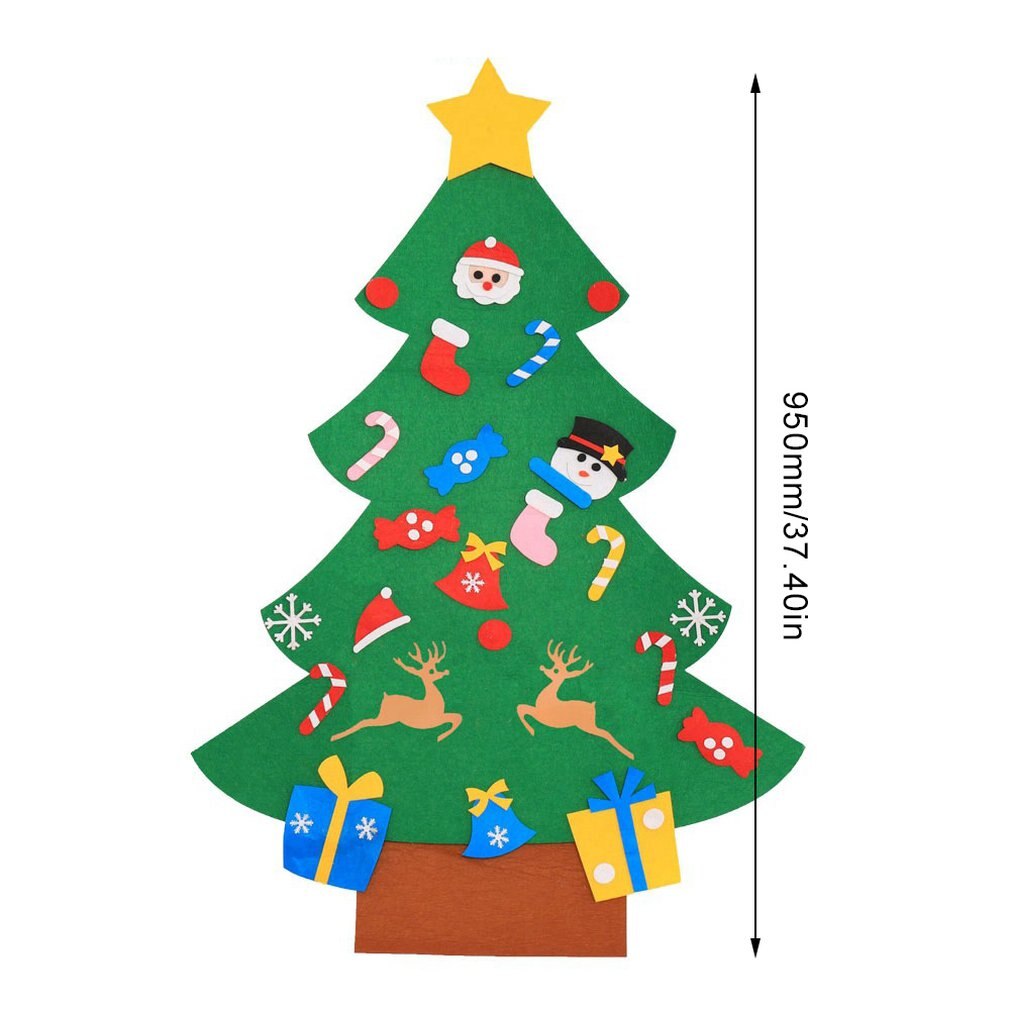 Kerstversiering Kinderen Handgemaakte Diy Stereo Kerstboom Kinderen Hanger