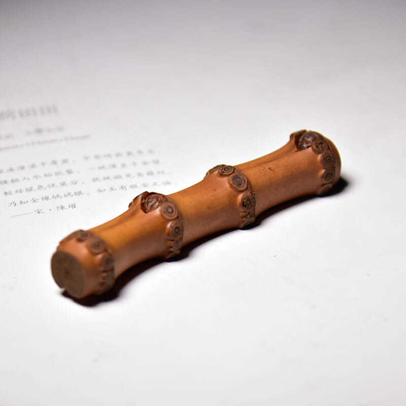 Natuurlijke Bamboe Wortel Brush Pen Rest Chinese Brush Pen Holder Schilderen Kalligrafie Pennen Houder Stand School Briefpapier Leveringen