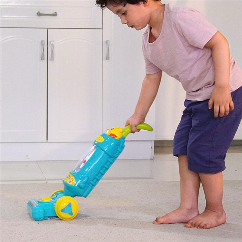 1 unidad aspiradora juguetes de limpieza para niños juguete para juego de imitación Casa de Juego Mini simulación de electrodomésticos Juguetes