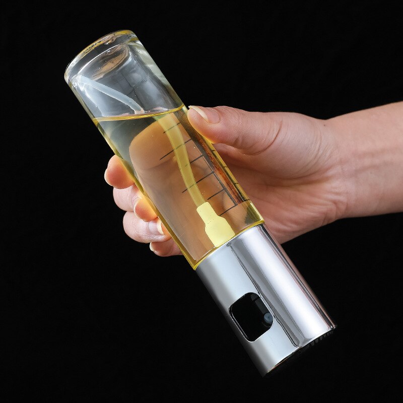 sprühen Flasche Glas Olivenöl Pumpe Sauciere BBQ Grill Spritzgerät BBQ Kochen Backen Essig sprühen Flasche Küche Werkzeuge