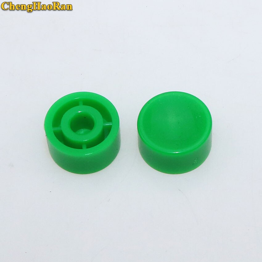200PCS A17 Inner 3.2MM Plastic Tactile Switch Button Caps Push Key Caps Multicolor Concave 5.3*10mm for 6 * 6 Round Tact Switch: Ivory