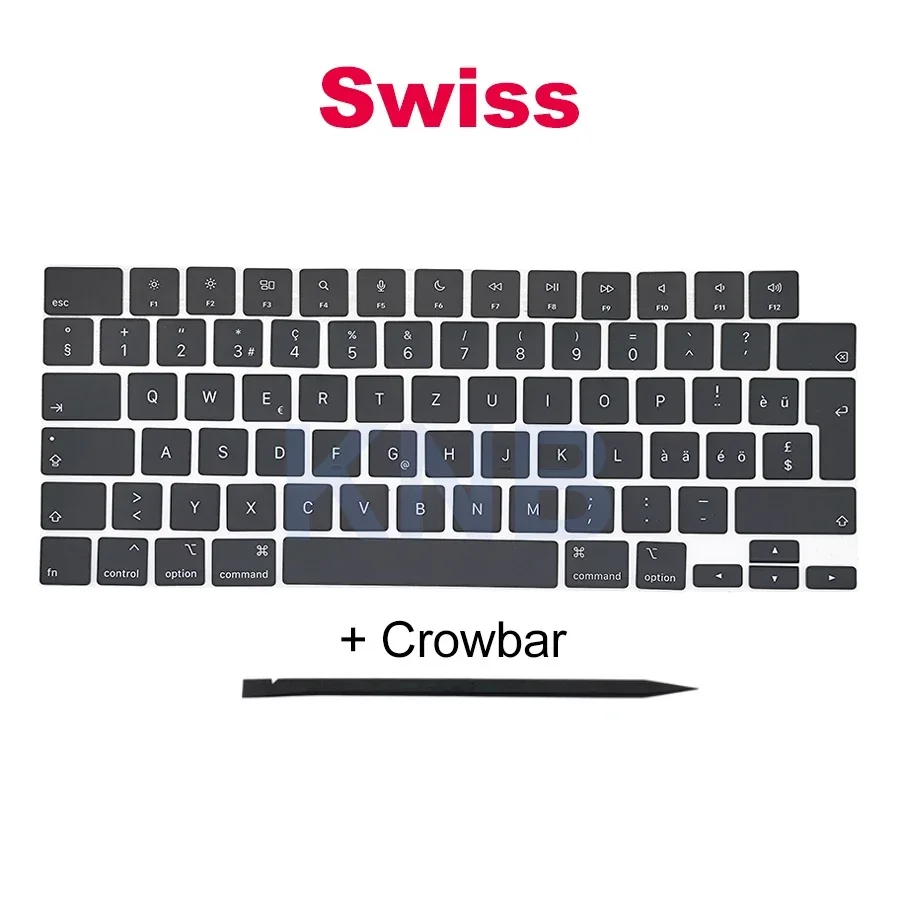 Laptop Keyboard Keys Key Cap Black color For MacBook Air M2 M3 13.6" 15" A2681 A2941 A3113 A3114 Keycap Year: black