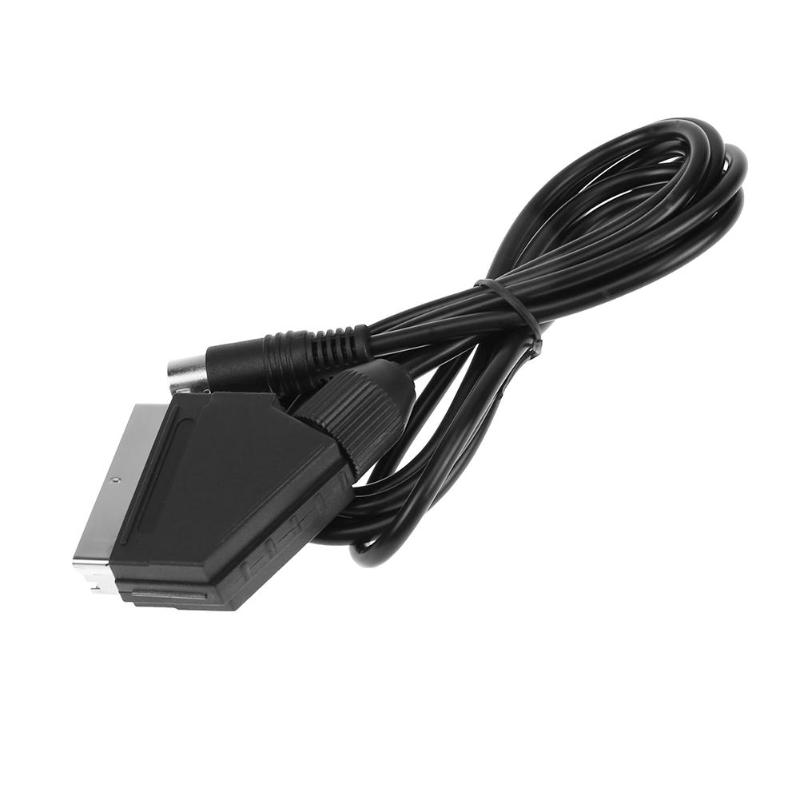 Neue V-pin Scart Kabel 1,8 M Ersatz Kabel Für Sega Megadrive 1 Genesis 1 Master System 1 RGB AV Scart Kabel