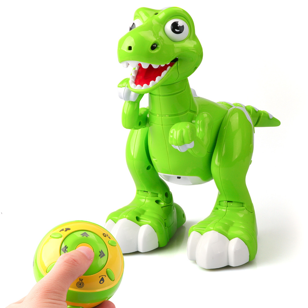 Interactieve Afstandsbediening Fog Spuiten Dinosaurus Speelgoed Multifunctionele Licht Muziek Dansen Kinderen Speelgoed