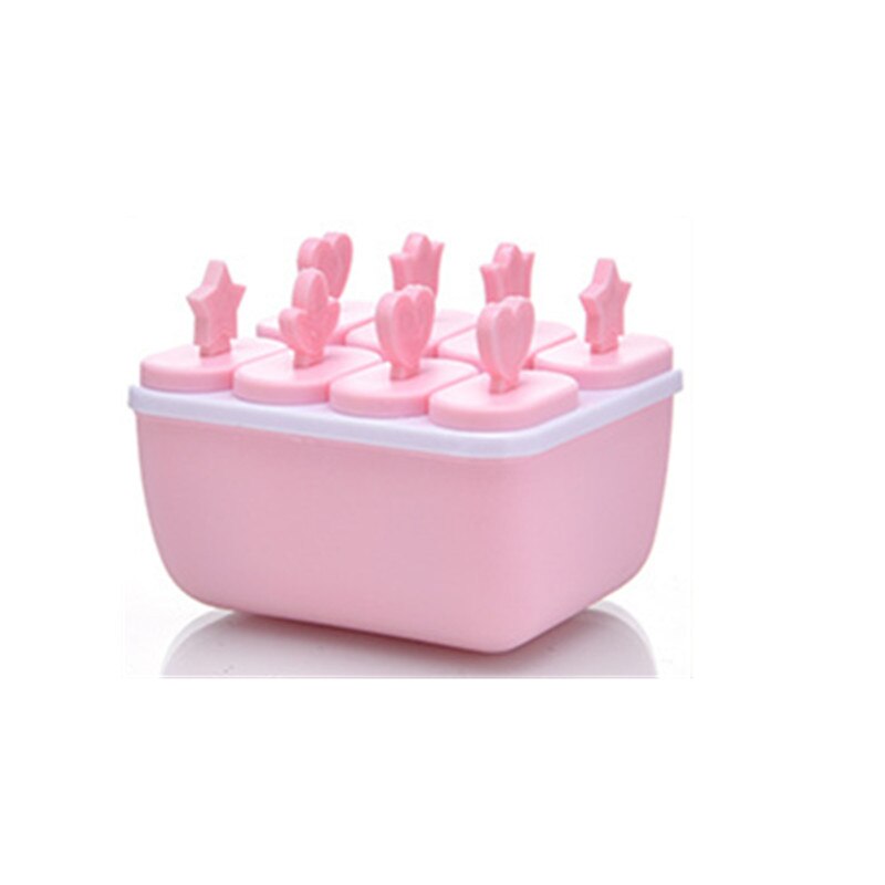 Ice Cream Popsicle Molds Cooking Tools Rectangle Shaped Reusable DIY Frozen Ice Cream Pop Baking Moulds: C