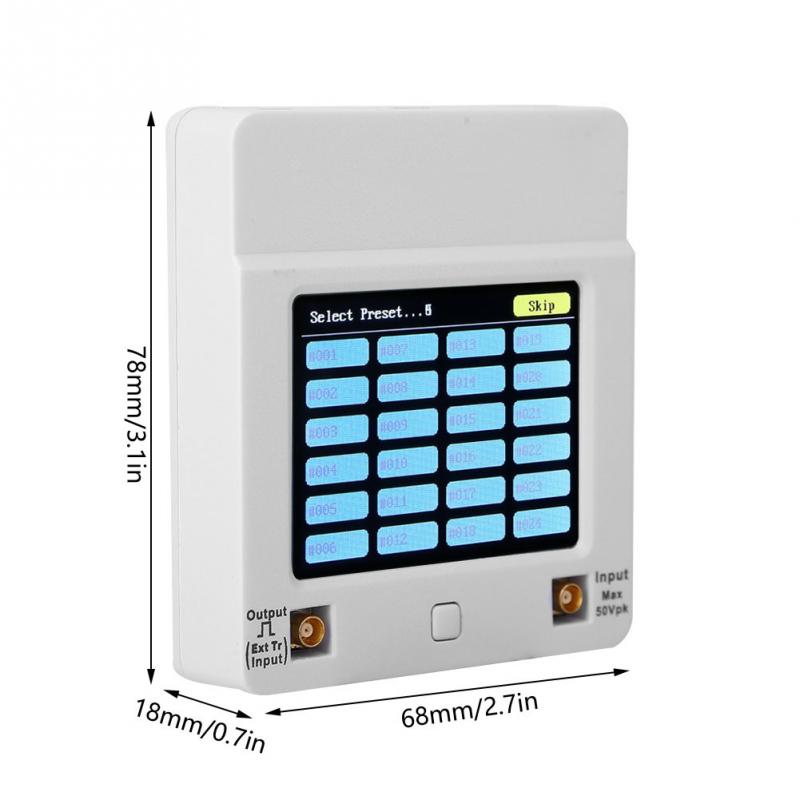 DSO112A 2MHz 5Msps Pocket USB Digital Storage Oscilloscope TFT Touch Screen X1N7 Display with High Pressure Probe Cable