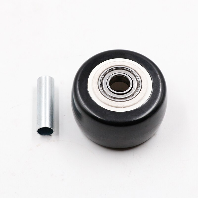 4 Pcs 1.5/2/2.5 Inch Rubber Wiel Enkel Wiel Zwart Zwenkwielen Trolley Meubels Caster Rubber Vervangen Rollers