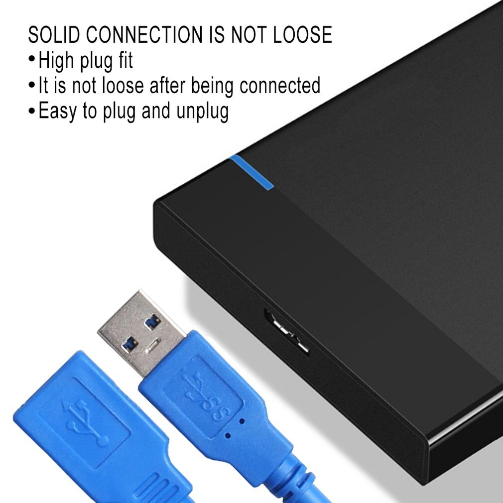 3FT Blue Usb 3.0 Type A Male Naar Een Vrouwelijke Super Speed Verlengkabel Converter Adapter Computer Aansluitkabel