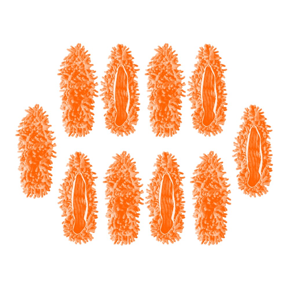 10 szt. Kapie z mopem buty zmywalne kapcie robić kurzu wycierać skarpetki robić czyszczenia kapcie